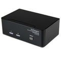 Star Tech 2 Port Dual DVI USB KVM Switch with Audio & USB 2.0 Hub-0