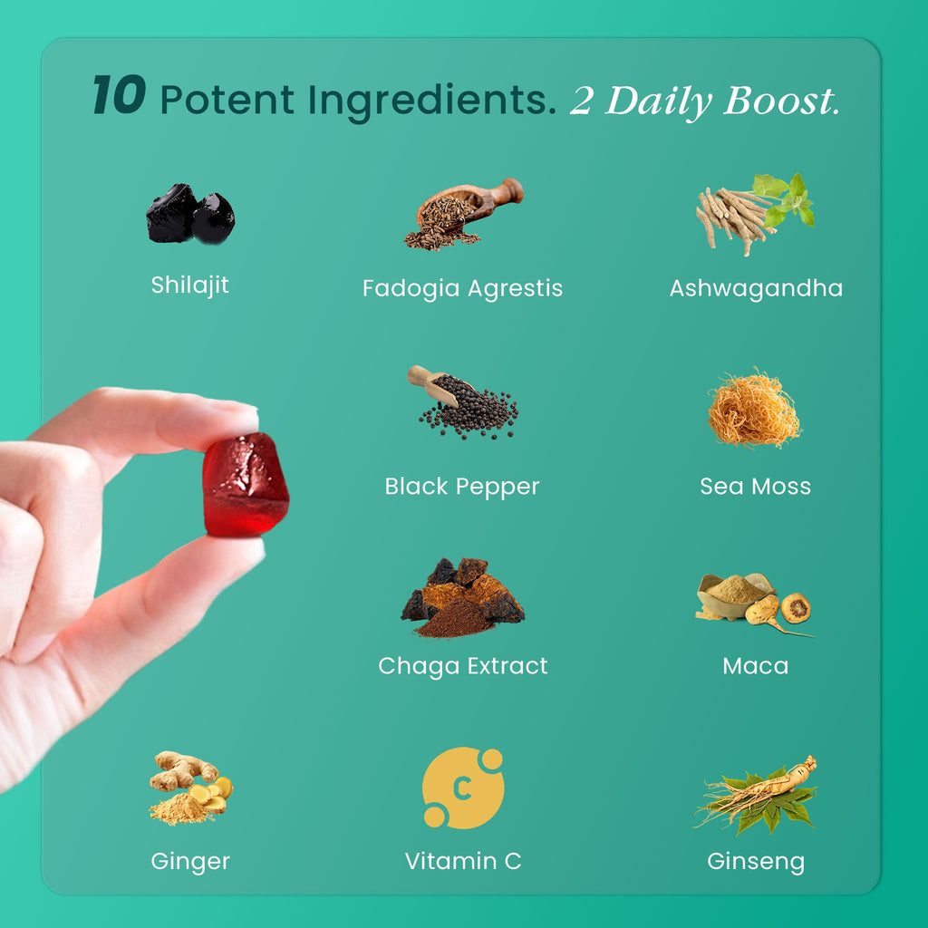 BeepWell Himalayan Shilajit Gummies-2