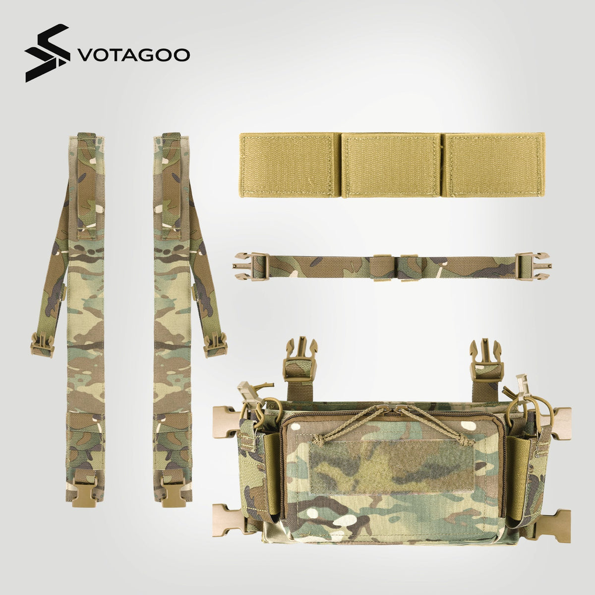 VOTAGOO® D3CRM Tactical Chest Rig