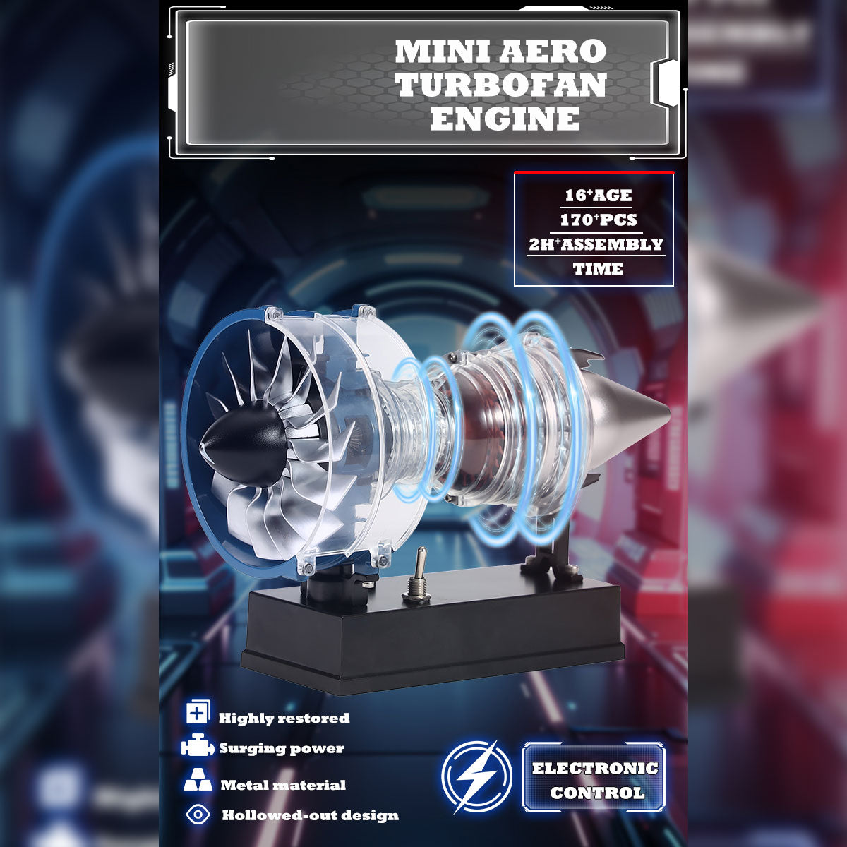 Mini Turbofan Engine Model-1