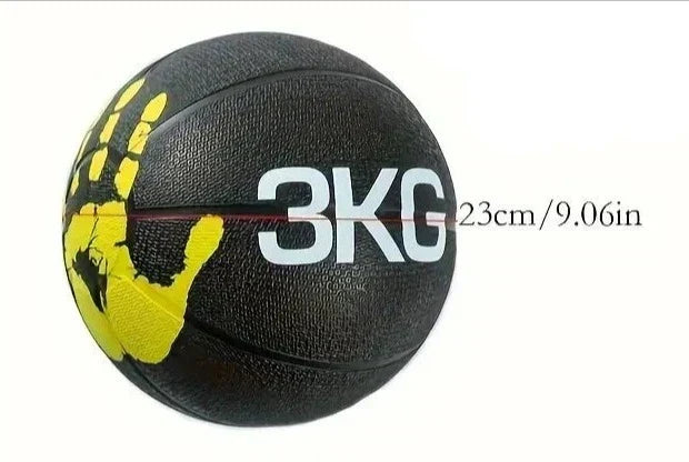3kg Fitness Gravity Ball - Waist and Abdomen Exercise Ball-4