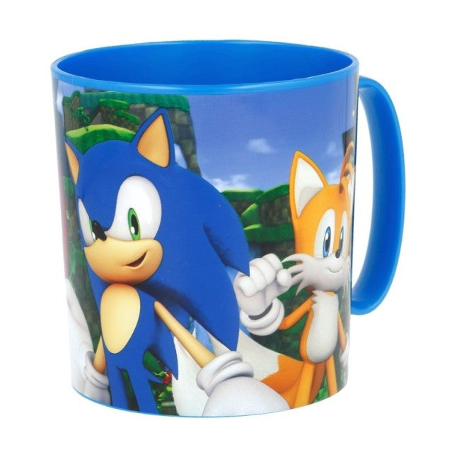Sonic microwavable plastic mug 390ML-0