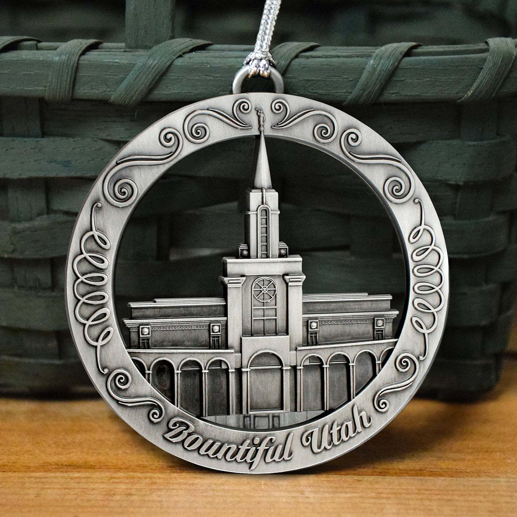 Bountiful Utah Temple Ornament-2