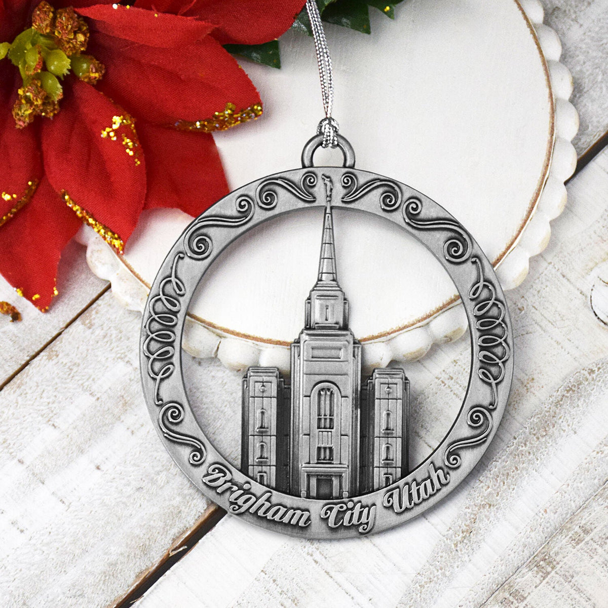 Brigham City Utah Temple Ornament-2