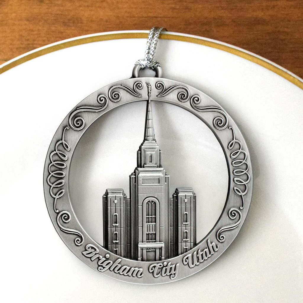 Brigham City Utah Temple Ornament-4