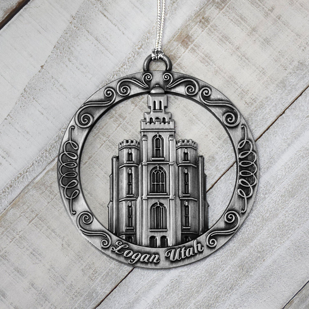 Logan Utah Temple Ornament-4