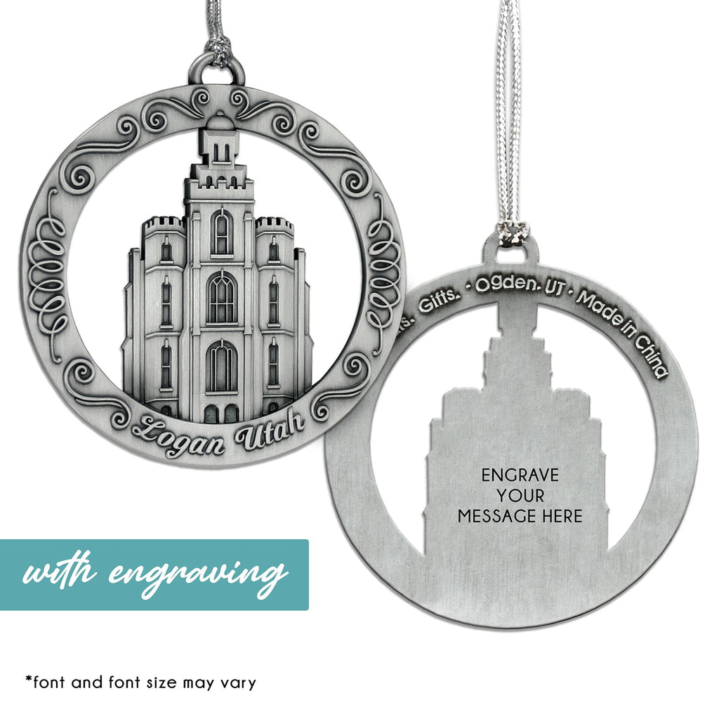 Logan Utah Temple Ornament-1