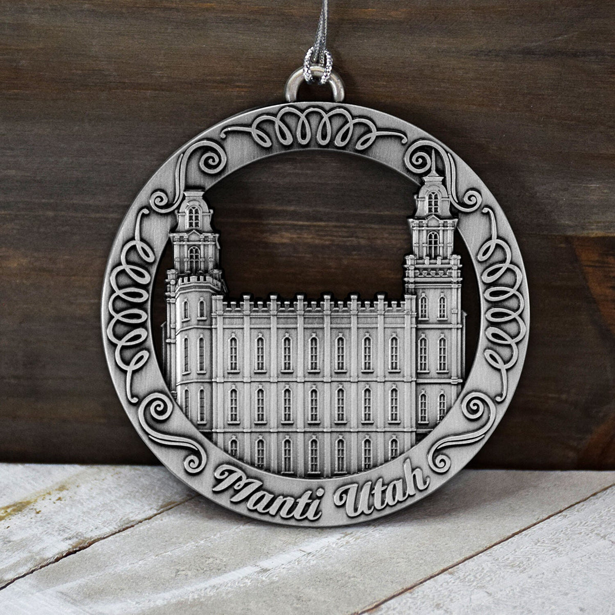 Manti Utah Temple Ornament-0