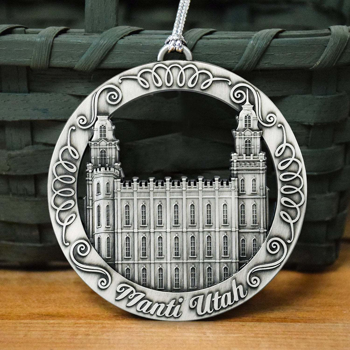 Manti Utah Temple Ornament-2
