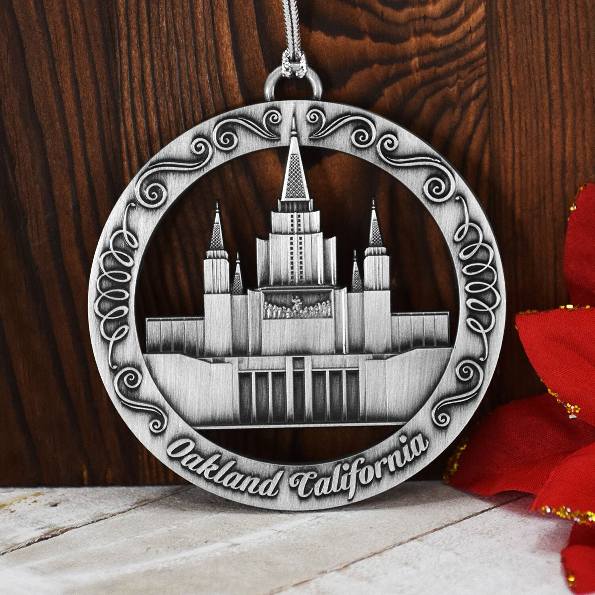 Oakland California Temple Ornament-0
