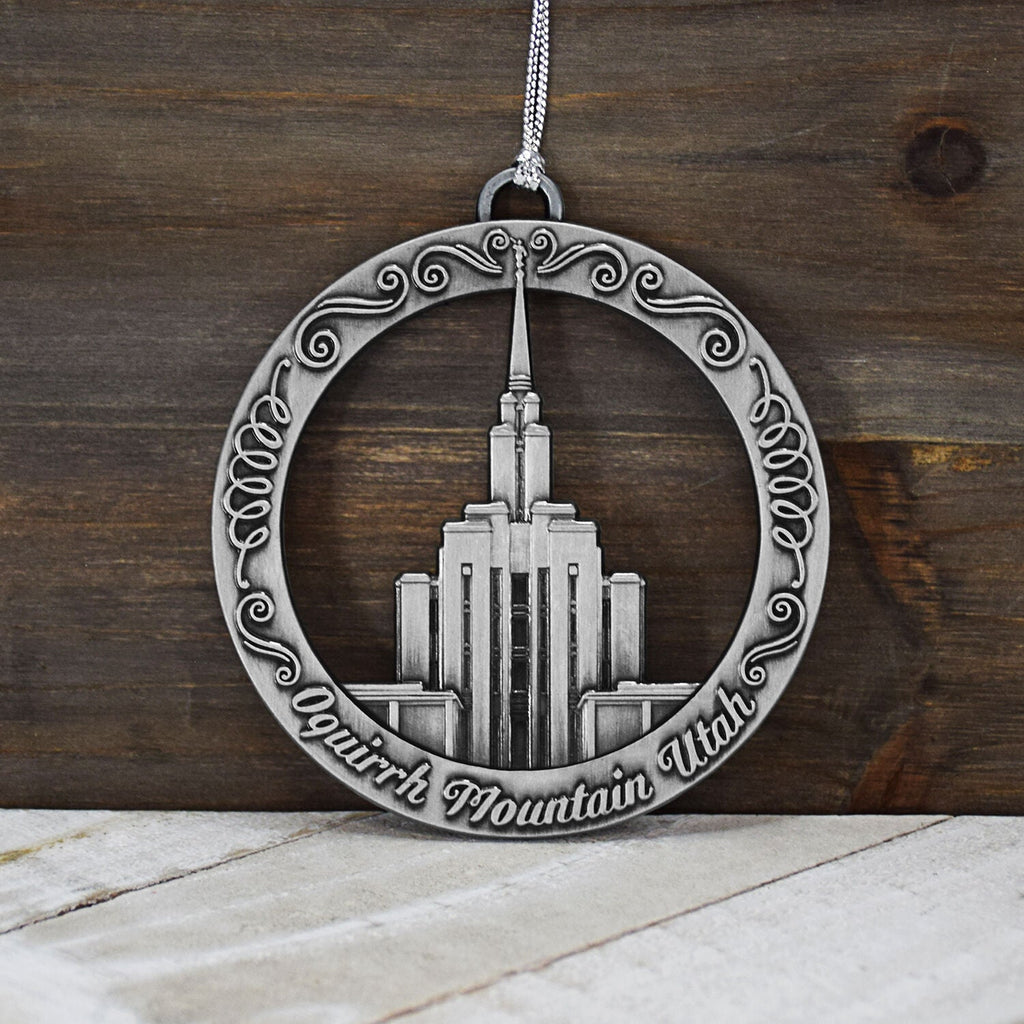 Oquirrh Mountain Utah Temple Ornament-0