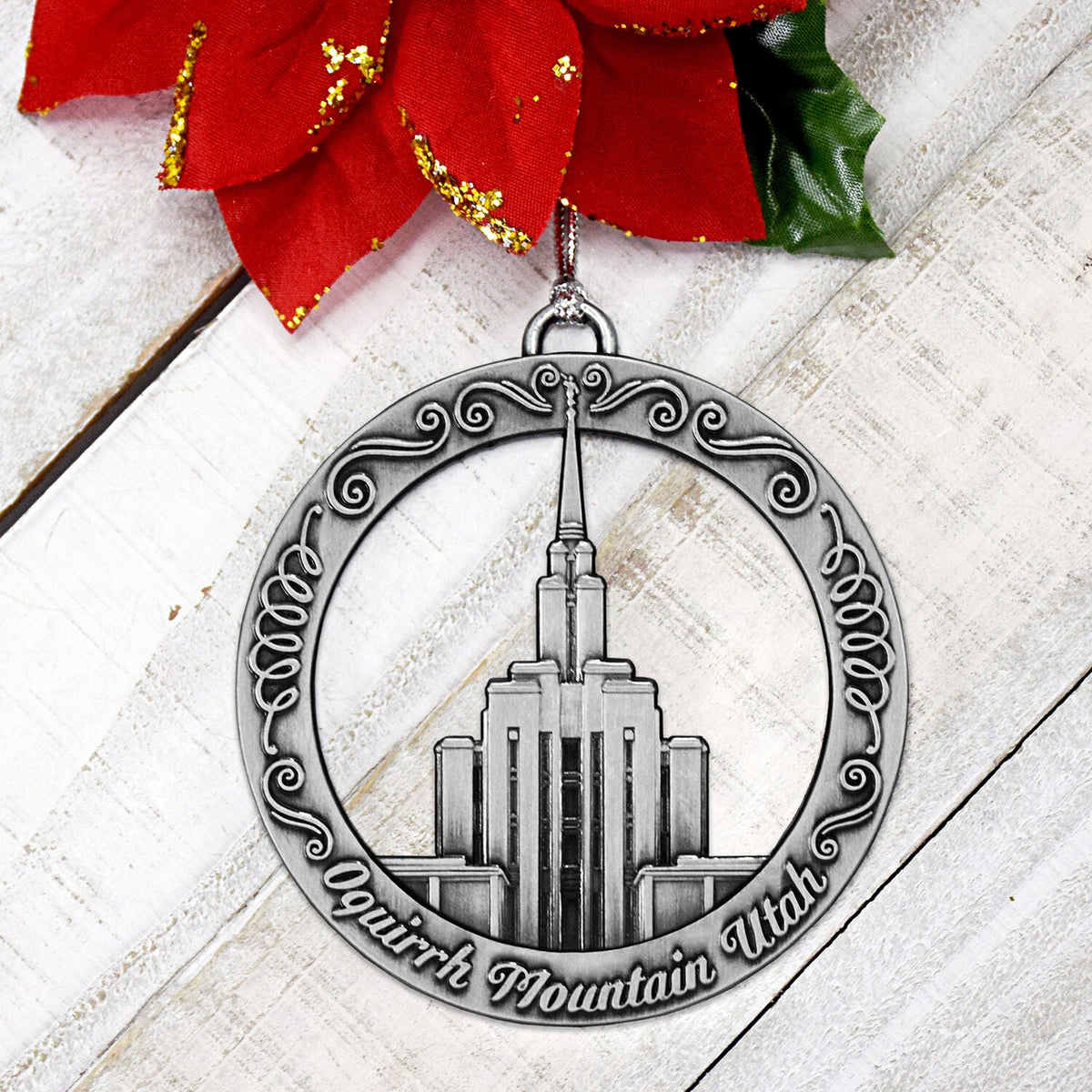 Oquirrh Mountain Utah Temple Ornament-2