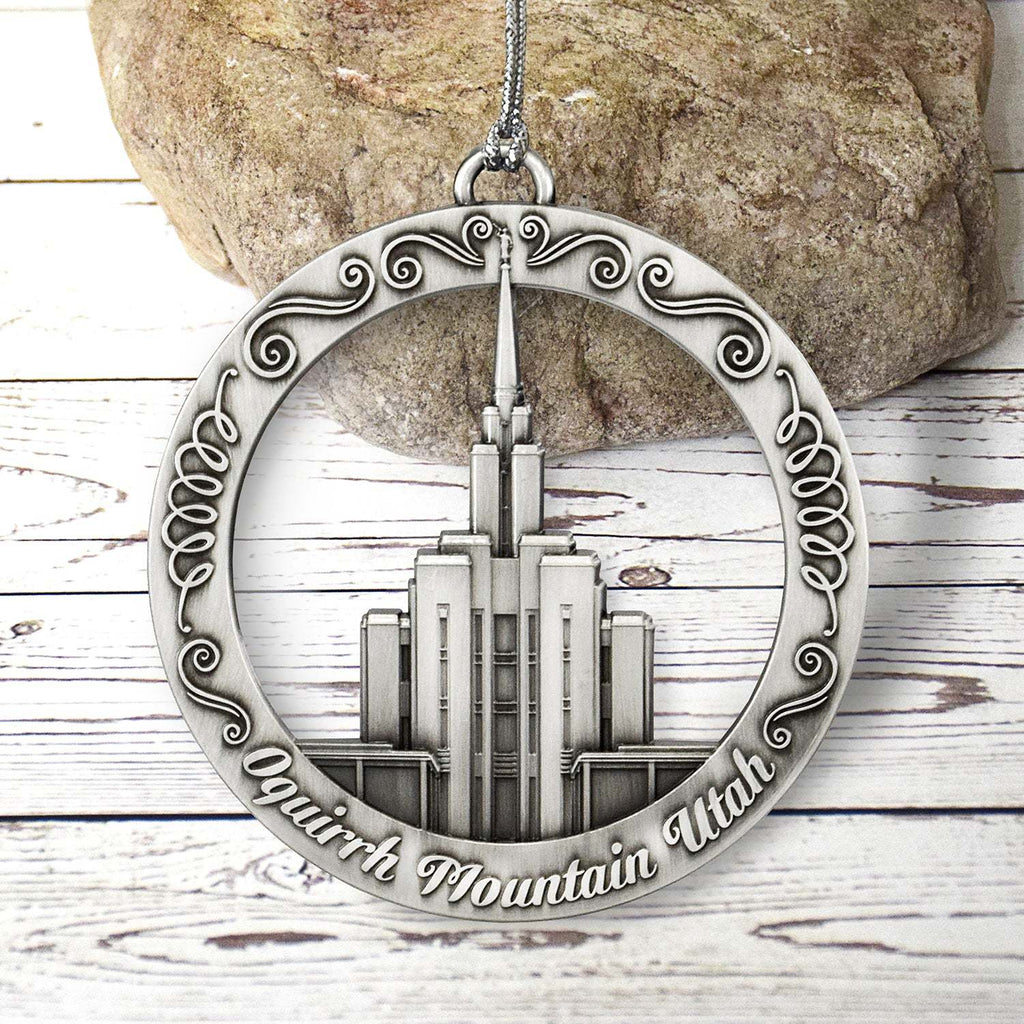 Oquirrh Mountain Utah Temple Ornament-4