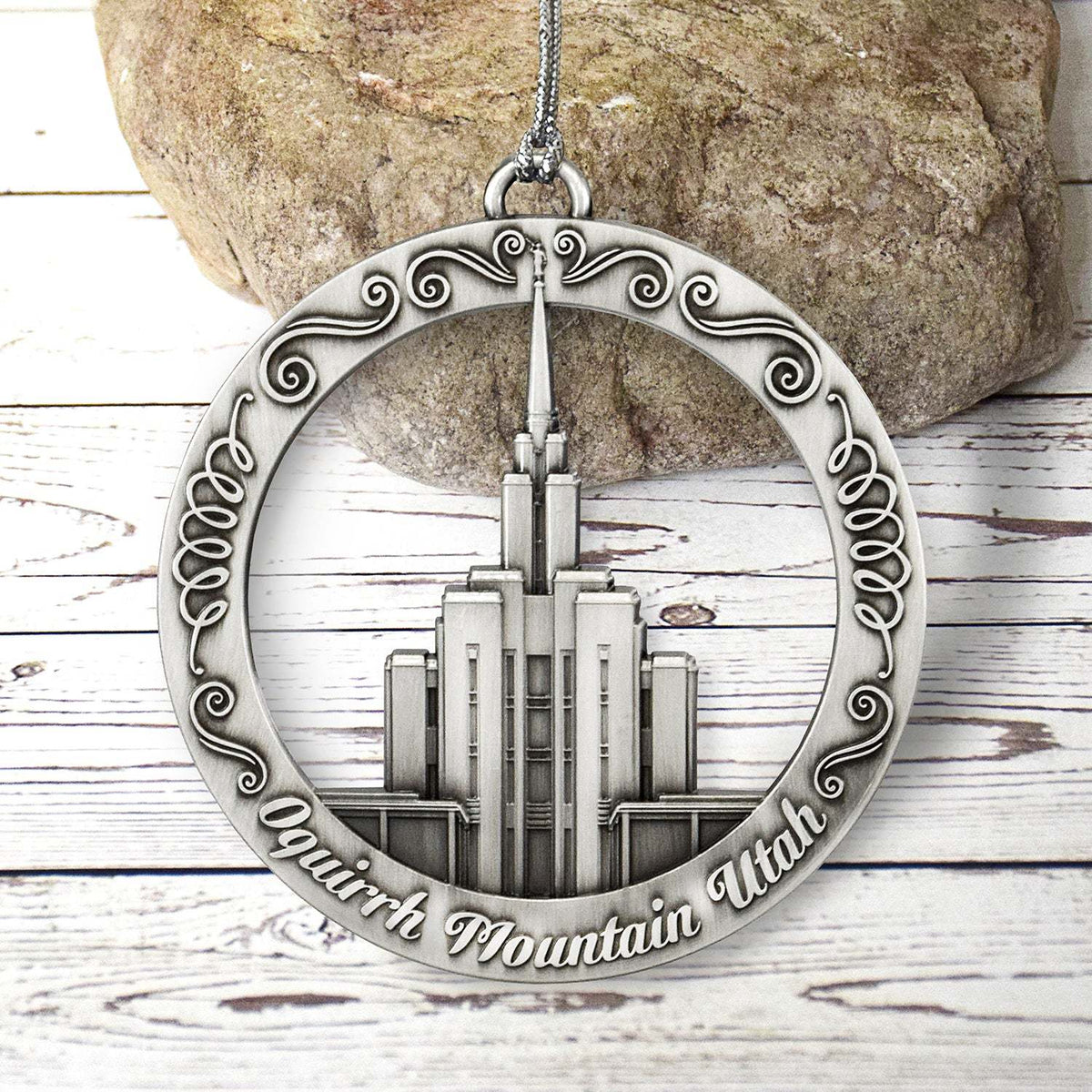 Oquirrh Mountain Utah Temple Ornament-4