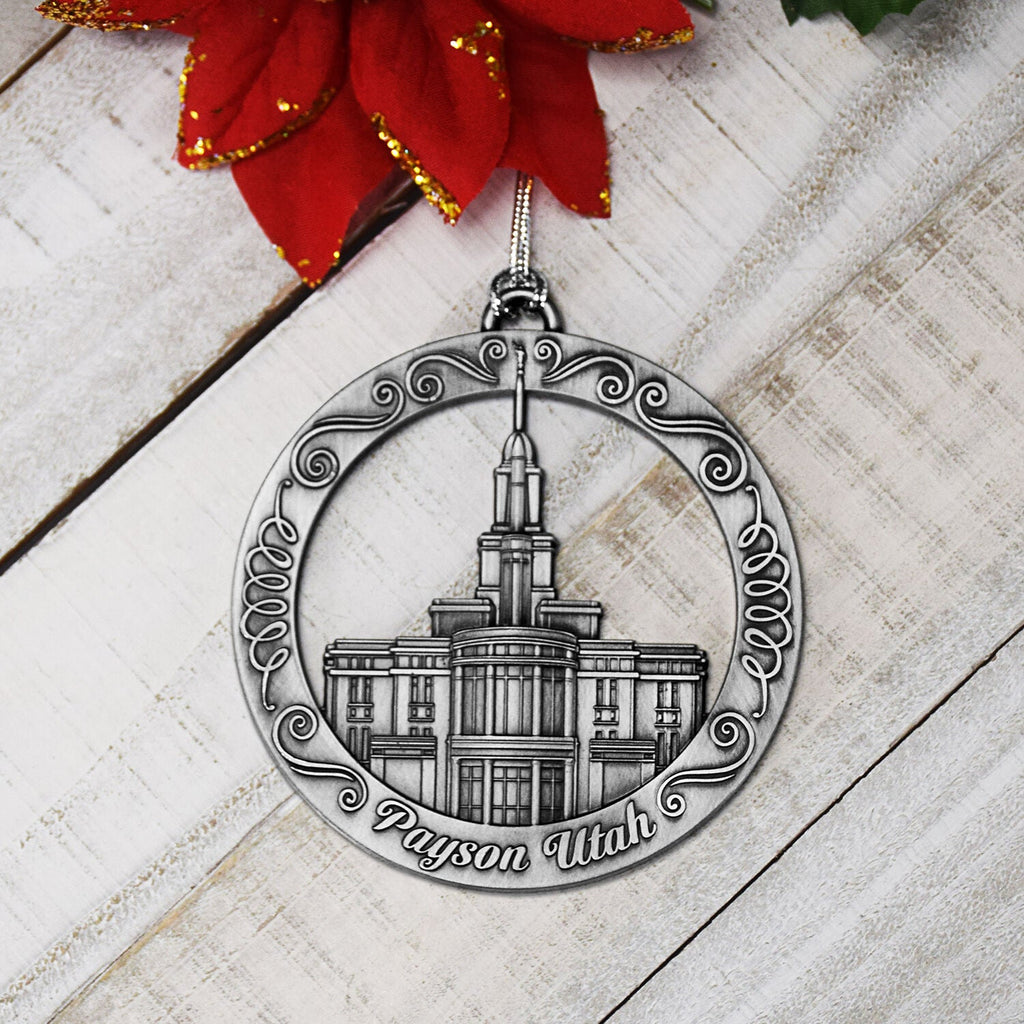 Payson Utah Temple Ornament-0