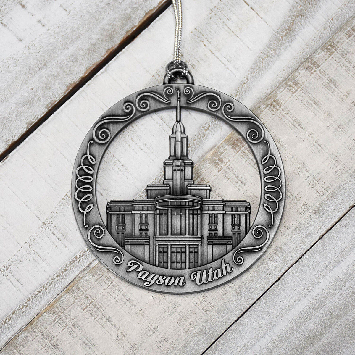 Payson Utah Temple Ornament-2