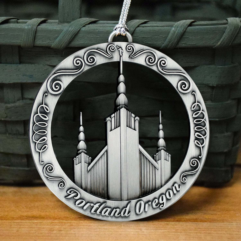Portland Oregon Temple Ornament-2