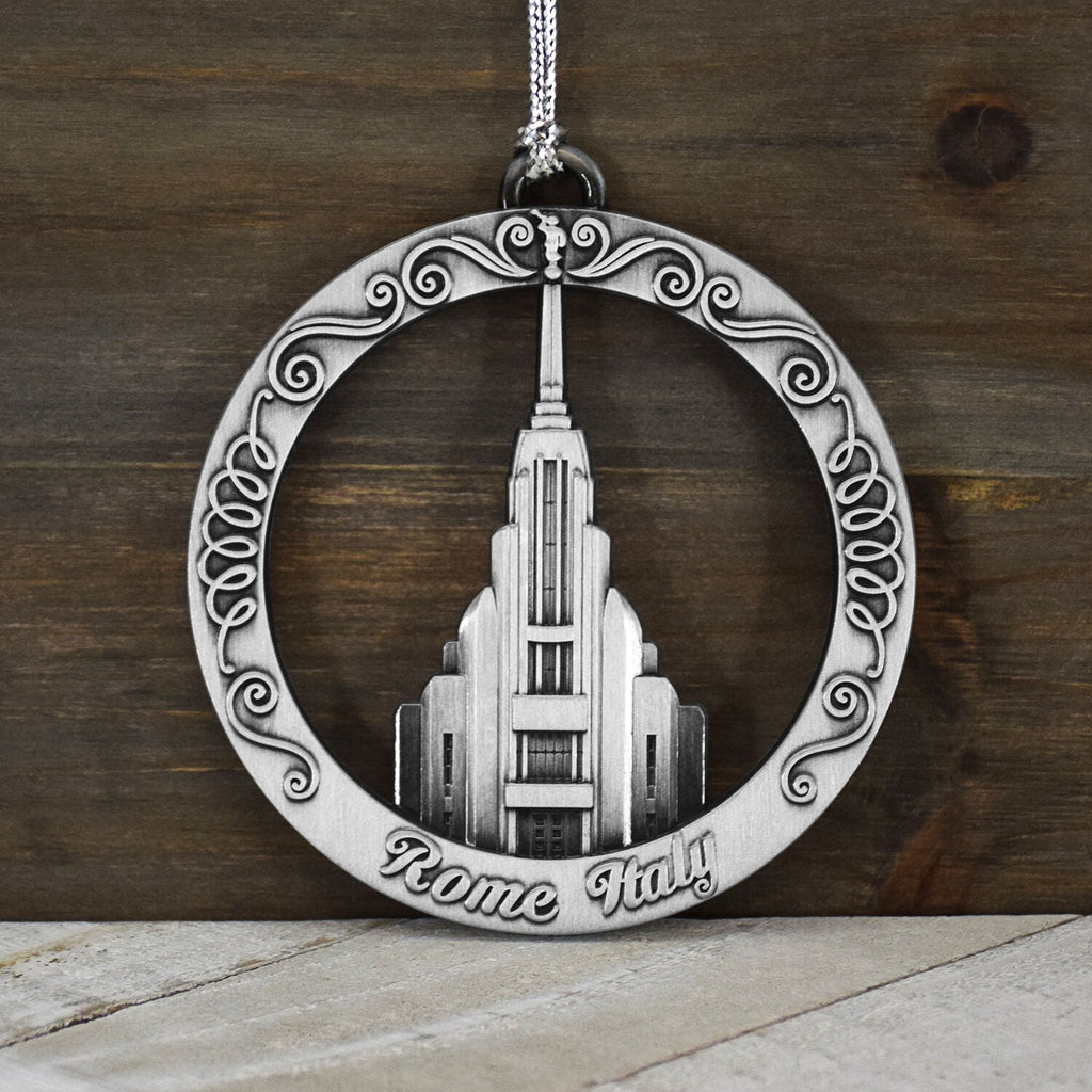 Rome Italy Temple Ornament-0