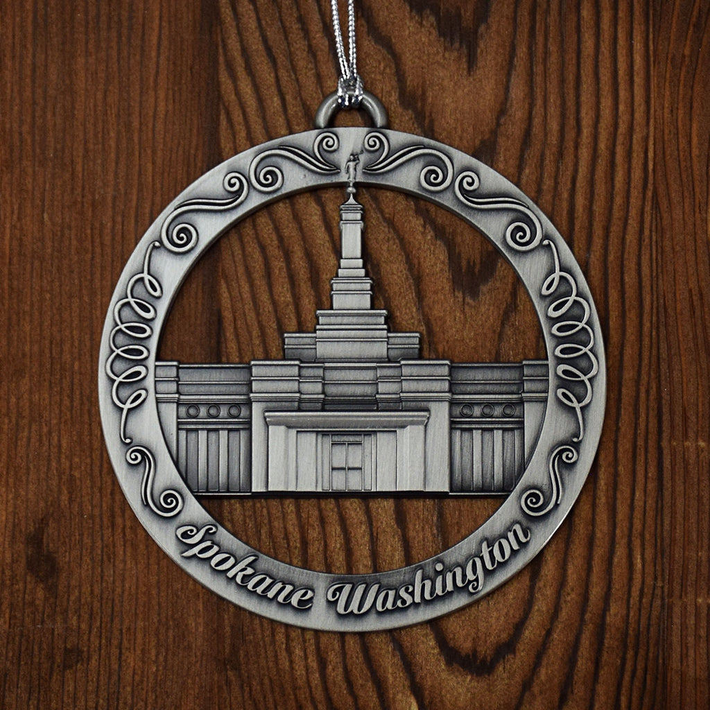 Spokane Washington Temple Ornament-0