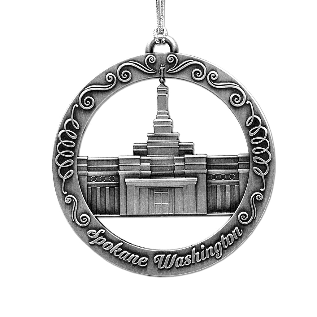 Spokane Washington Temple Ornament-4