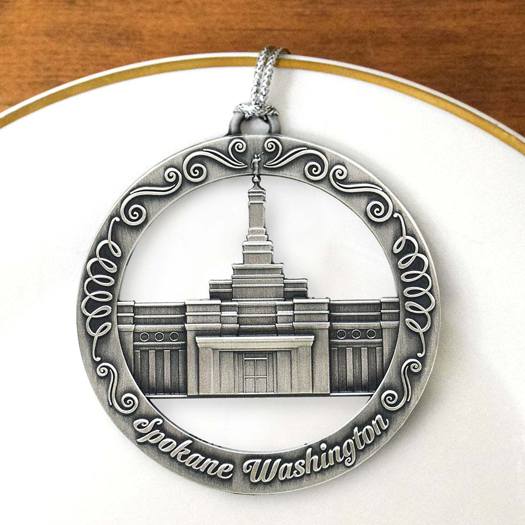 Spokane Washington Temple Ornament-2