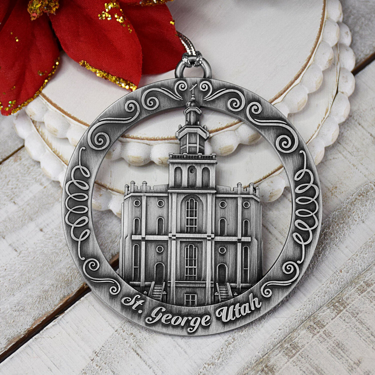St George Utah Temple Ornament-4
