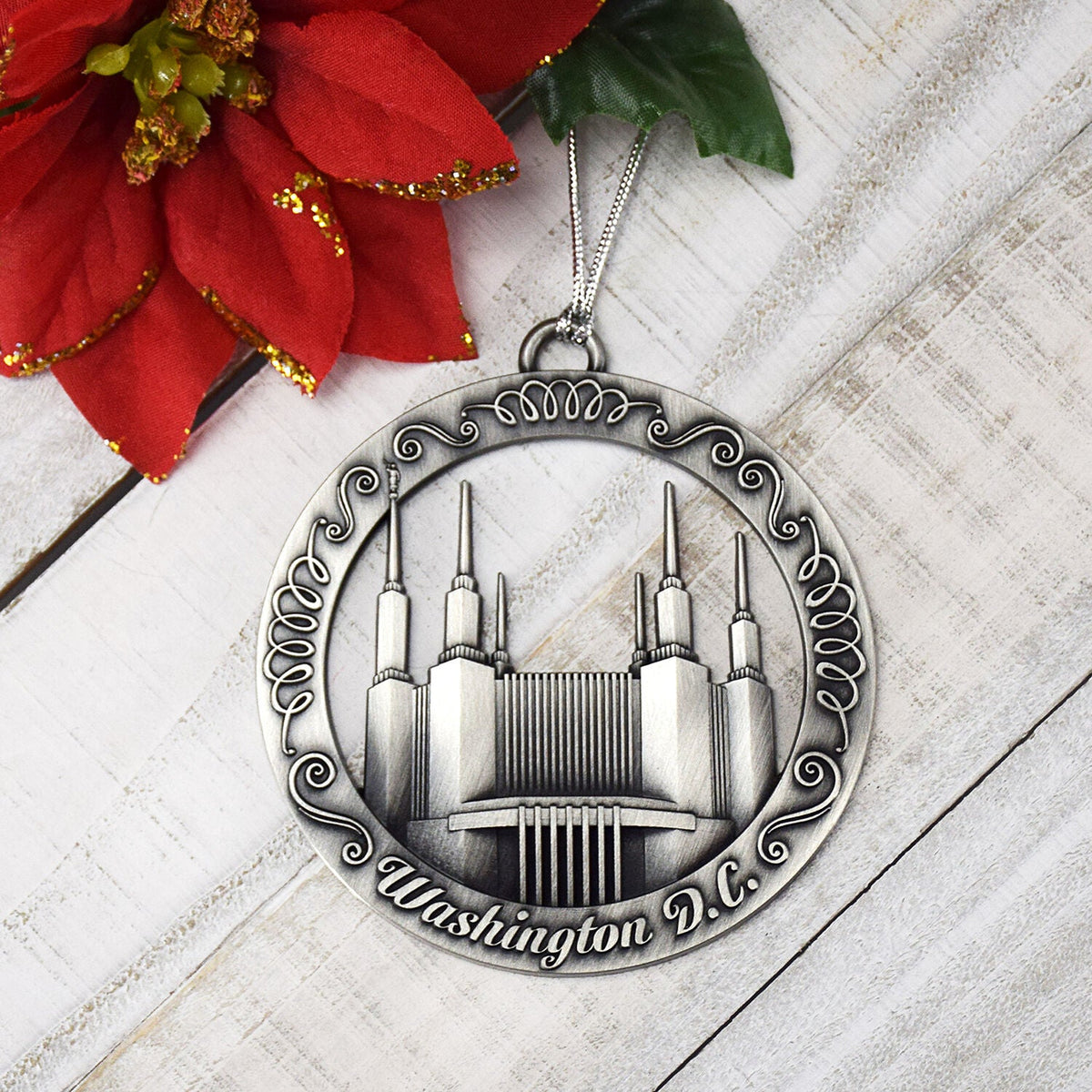 Washington DC Temple Ornament-0