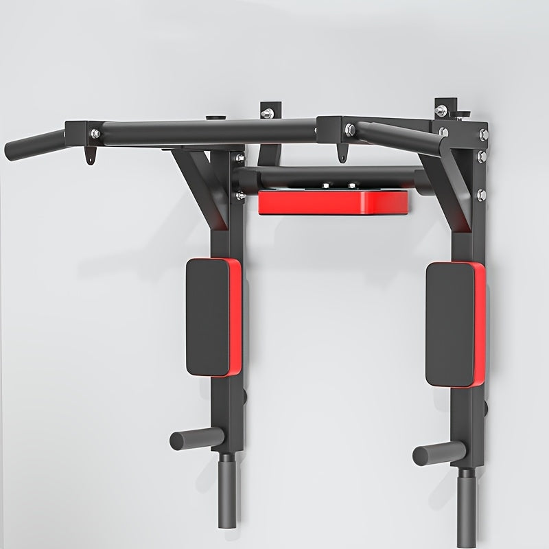 Wall-Mounted Pull-Up Bar Set-4
