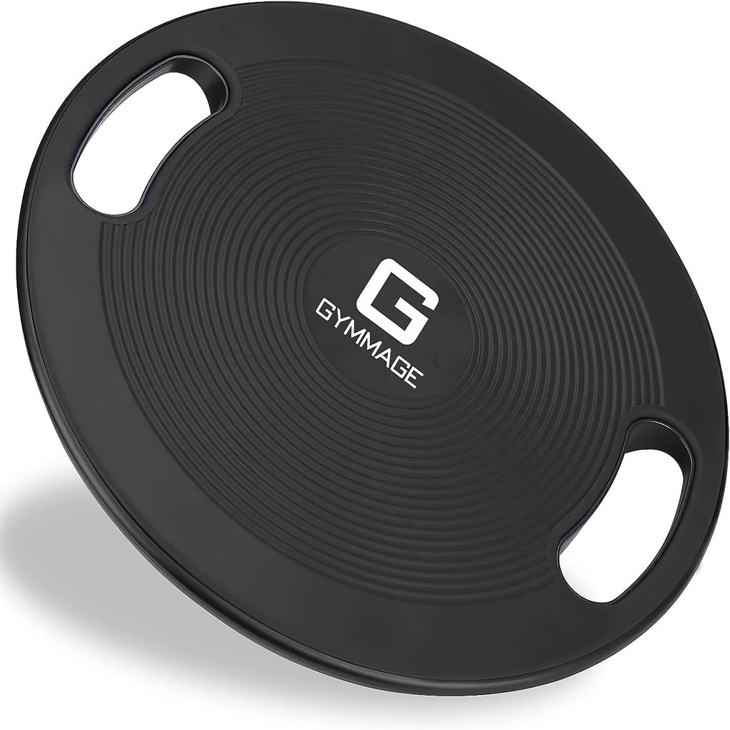 1pc Balance Board - Non-Slip Exercise Trainer(Black)-0