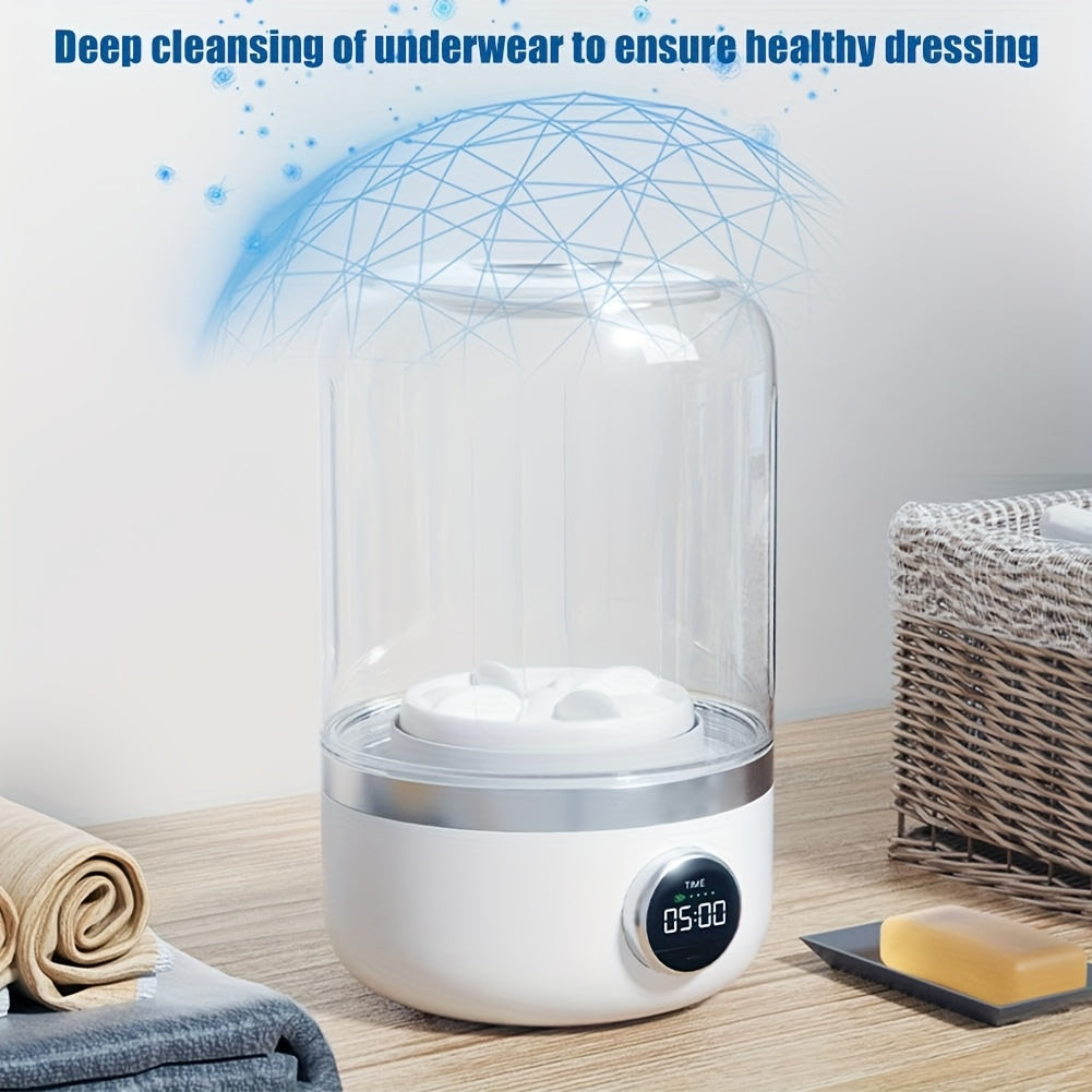 Portable Mini Rechargeable Washing Machine-1