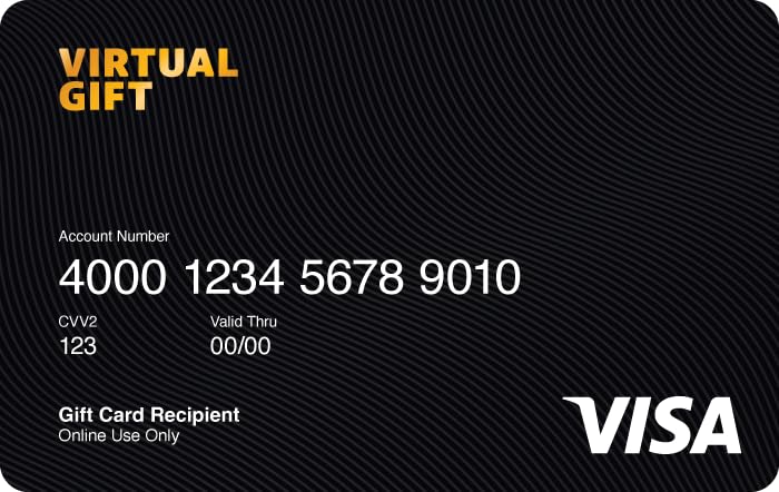 Visa Virtual eGift Card