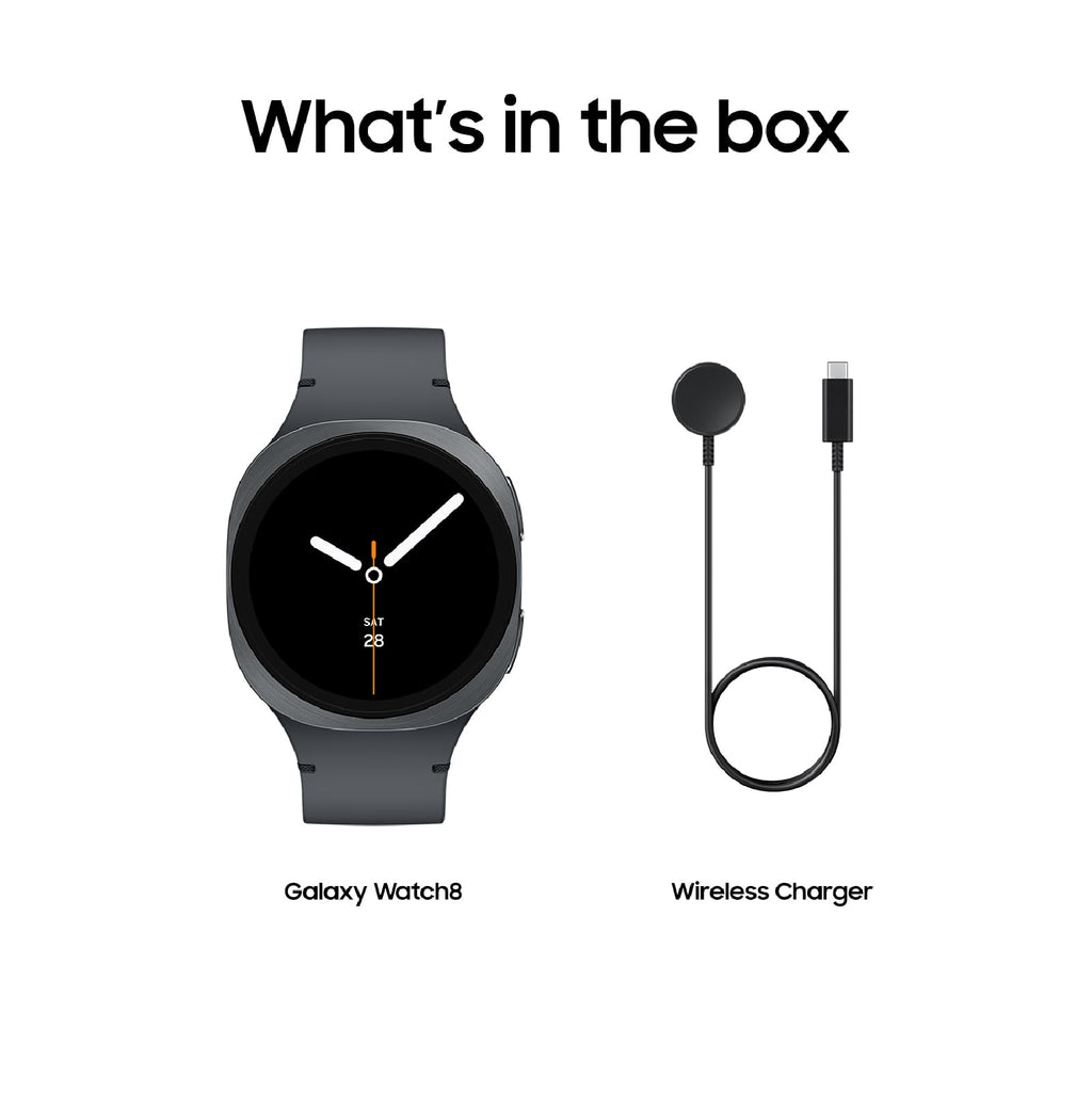 Samsung Galaxy Watch 8 (2025), Graphite, 44mm, Bluetooth Smartwatch