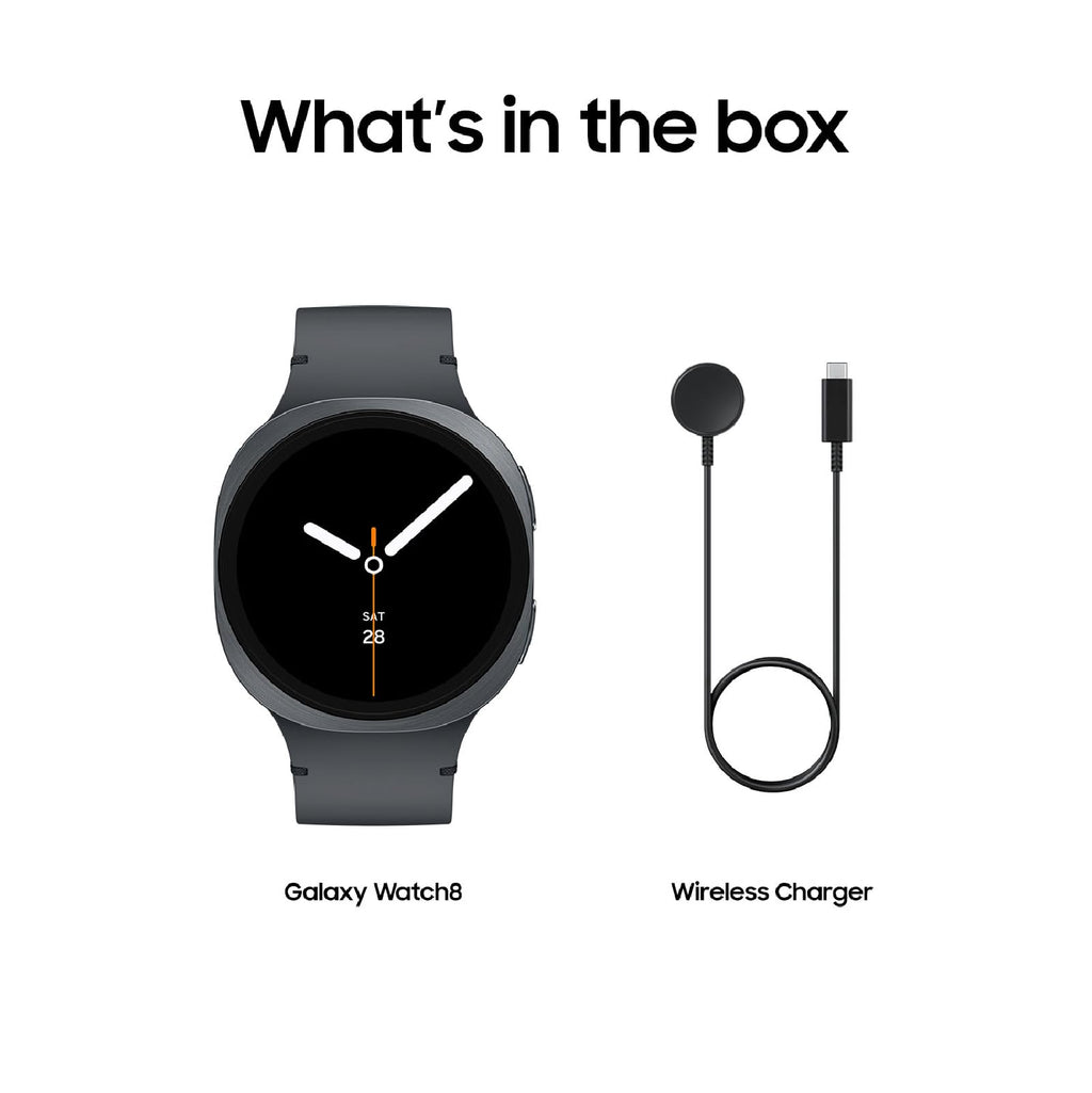 Samsung Galaxy Watch 8 (2025), Graphite, 44mm, Bluetooth Smartwatch