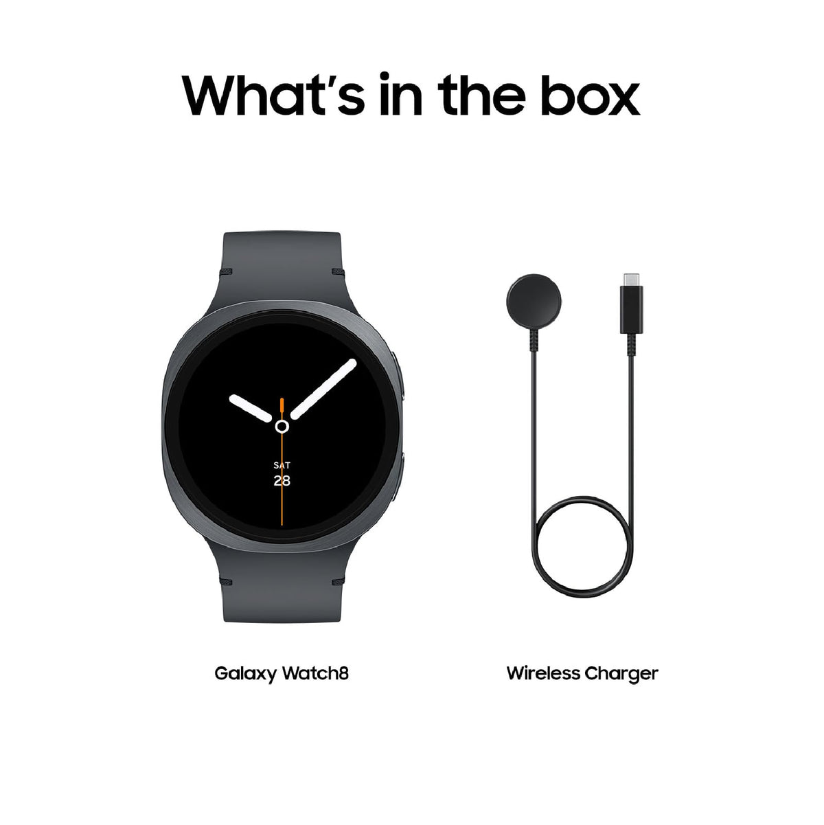 Samsung Galaxy Watch 8 (2025), Graphite, 44mm, Bluetooth Smartwatch