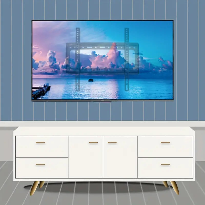 NNETM Ultra Slim-fix TV Wall Mount Bracket for 26"-75" LED LCD OLED TVs, Low Profile-4