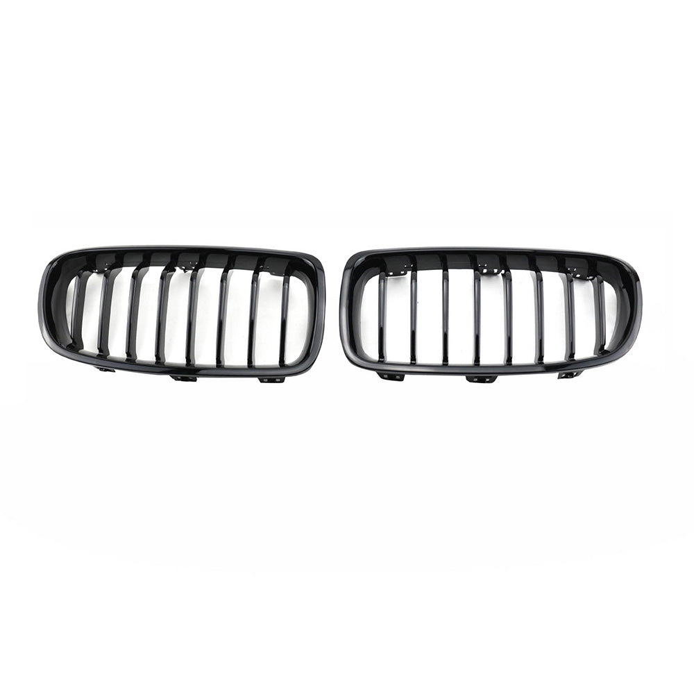Front Bumper Kidney Grille Grill Suitable for BMW 3 Series F30 F31 2012-2018-0