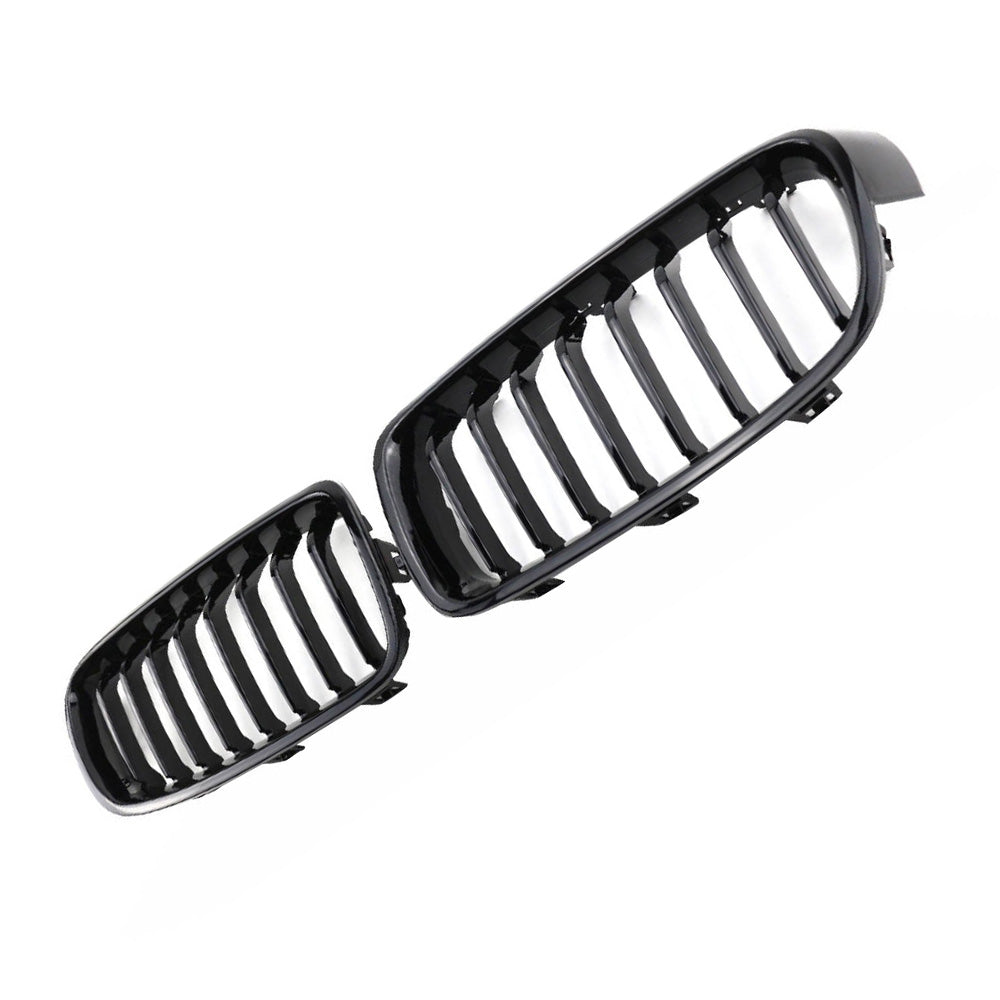 Front Bumper Kidney Grille Grill Suitable for BMW 3 Series F30 F31 2012-2018-2