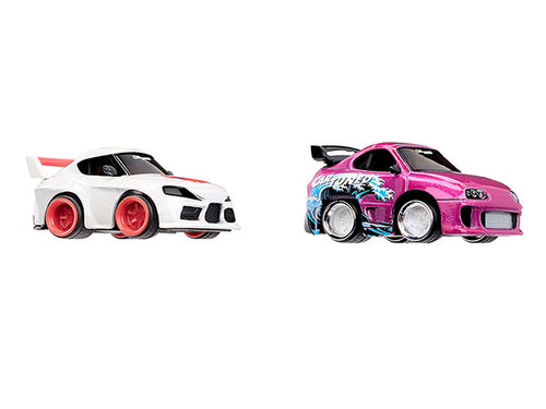 "Sick Supras" Series 6 Toyota Double Pack Set of 2 Cars Diecast Model Cars by CarTuned-1
