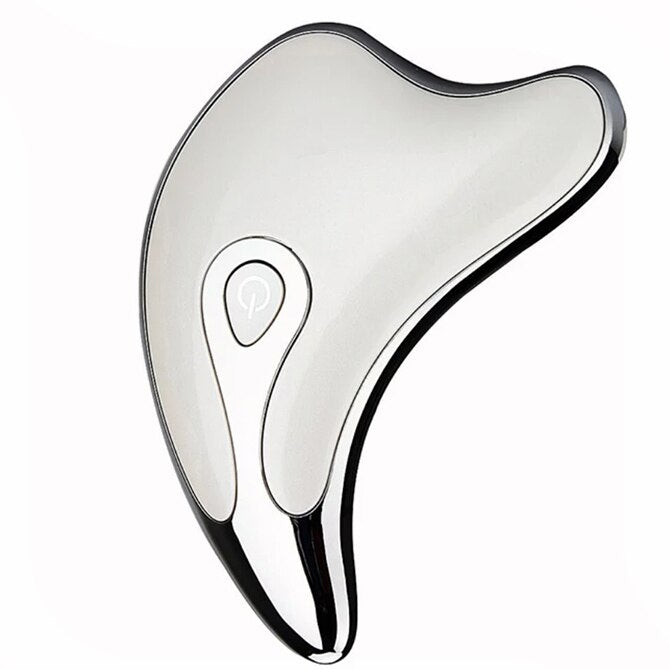 Gua Sha Scraper Facial Massager Face Lifting Slimming LED Light Microcurrent Skin Rejuvenation Electric Body Gouache Massage-3
