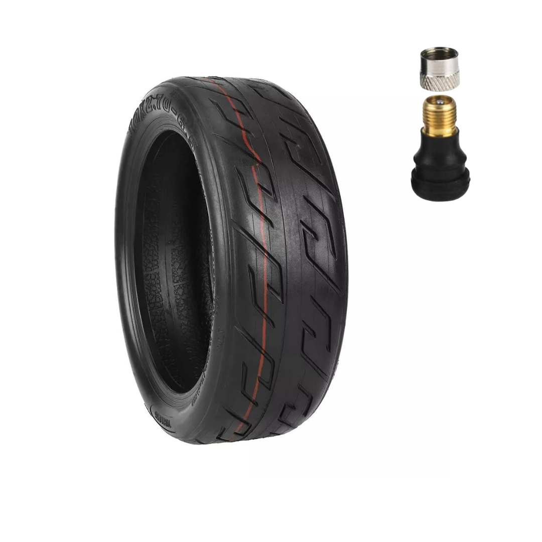 VMAX E-Scooter Reifen 10x2.7 Zoll Tubeless Gelschicht 10 x 2,7-6,5 inkl. Ventil-0