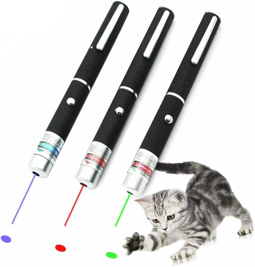 3 Packs 900Mile Laser Pointer Pen Green Blue Red Light Visible Beam