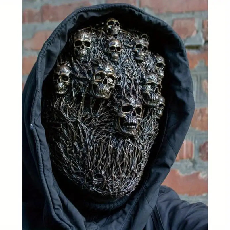 Bone-Chilling Elegance: Steam Skeleton Mask-3
