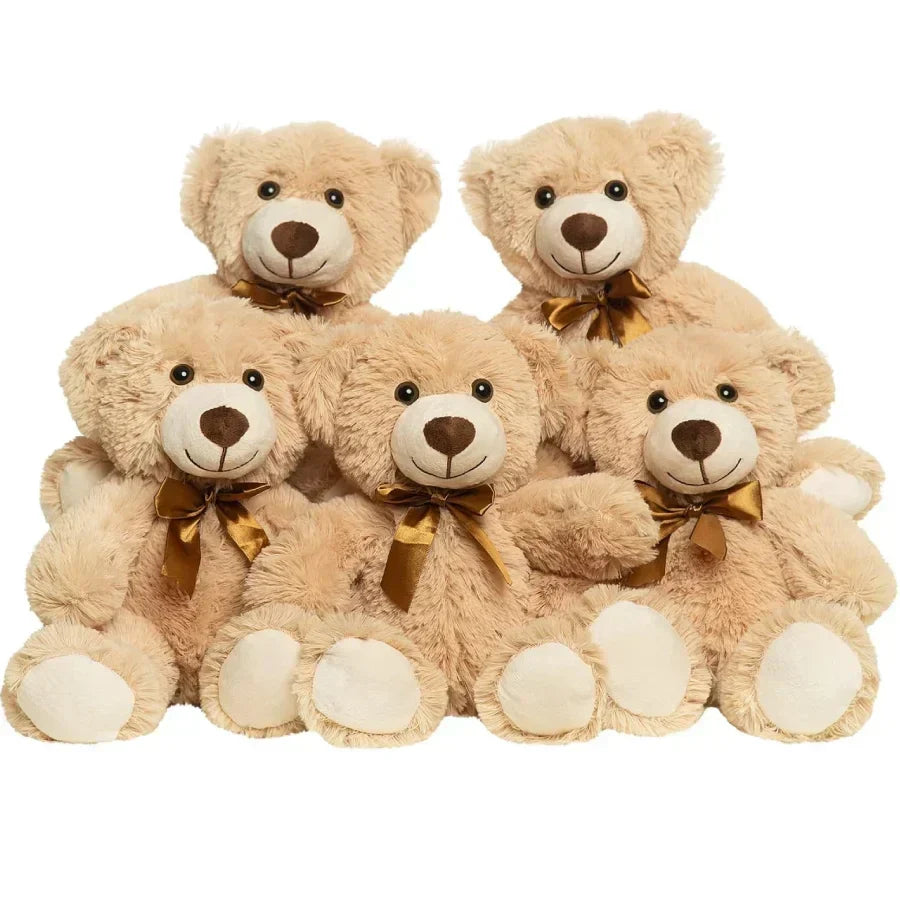 5Pcs Valentines Plush Bears Stuffed Animals-0