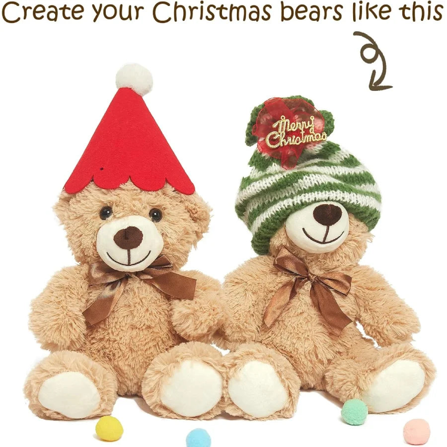 5Pcs Valentines Plush Bears Stuffed Animals-1