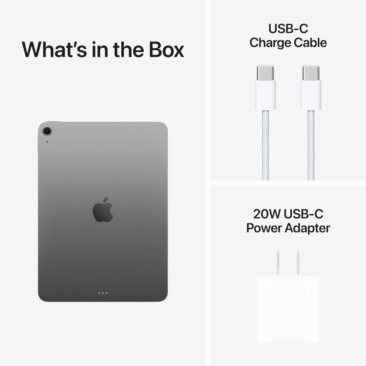 Apple iPad Air 11-inch (M4): Liquid Retina Display, 256GB, 12MP Front/Back Camera, Wi-Fi 7 with Apple N1 + 5G Cellular, Touch ID, All-Day Battery Life — Space Gray