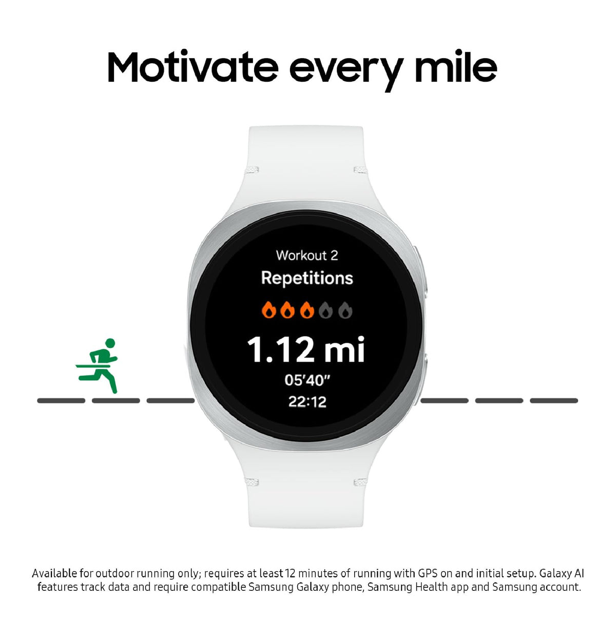 Samsung Galaxy Watch 8 (2025), Graphite, 44mm, Bluetooth Smartwatch