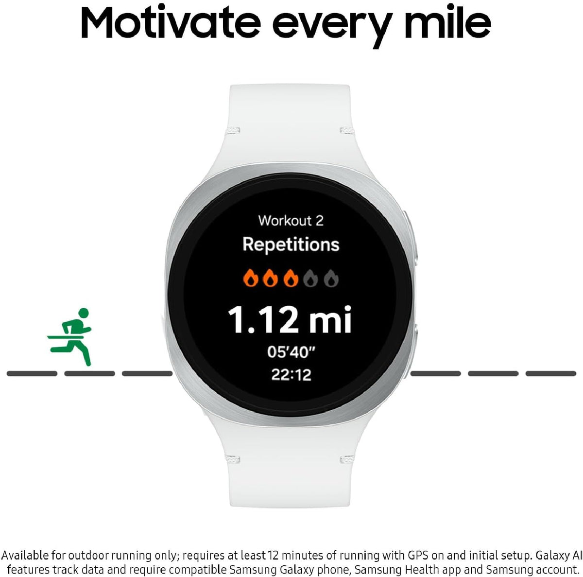 Samsung Galaxy Watch 8 (2025), Graphite, 44mm, Bluetooth Smartwatch