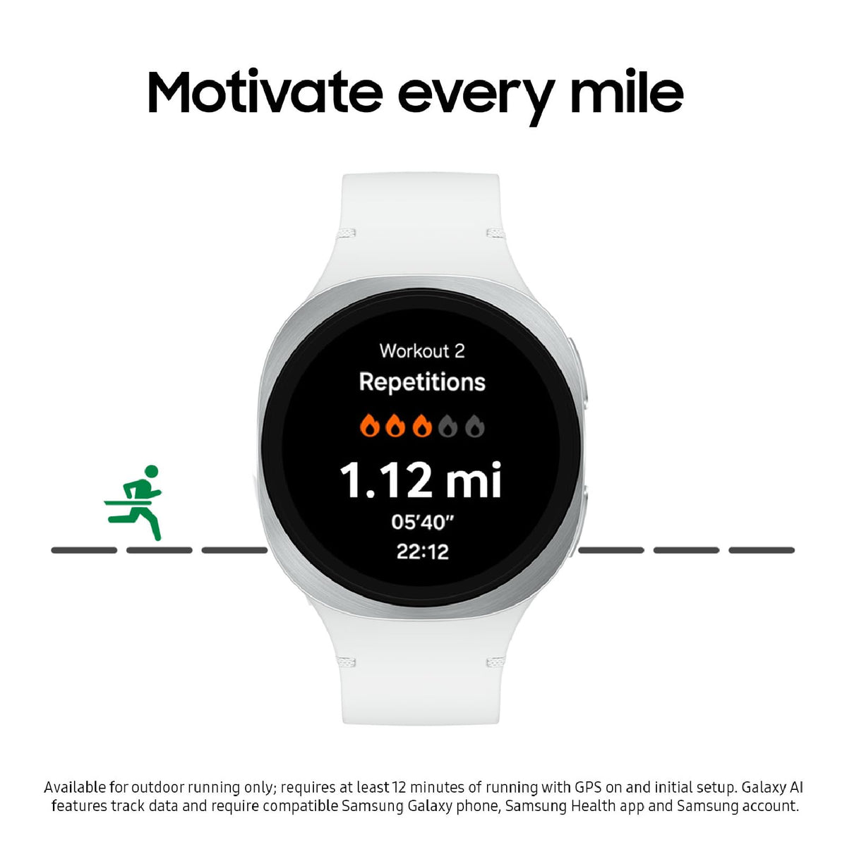 Samsung Galaxy Watch 8 (2025), Graphite, 44mm, Bluetooth Smartwatch
