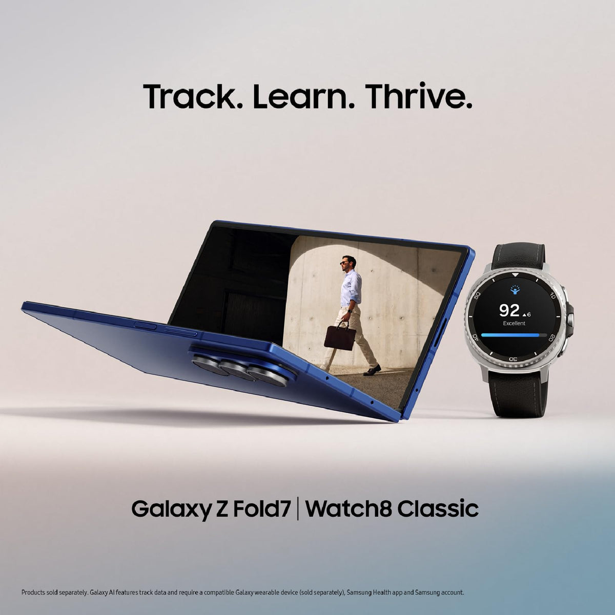 Samsung Galaxy Watch 8 (2025), Graphite, 44mm, Bluetooth Smartwatch