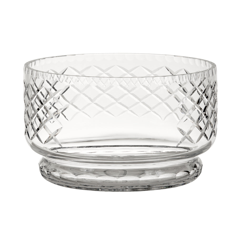 Crystal Round Bowl With Medallion Ii Pattern, 4.5" X 7.5"-0